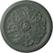 Ekena Millwork Swindon Ceiling Medallion (Fits Canopies up to 2 7/8"), 16 7/8"OD x 1 1/2"P, Cloud Burst Crackle CM16SWCBC - alternate 1